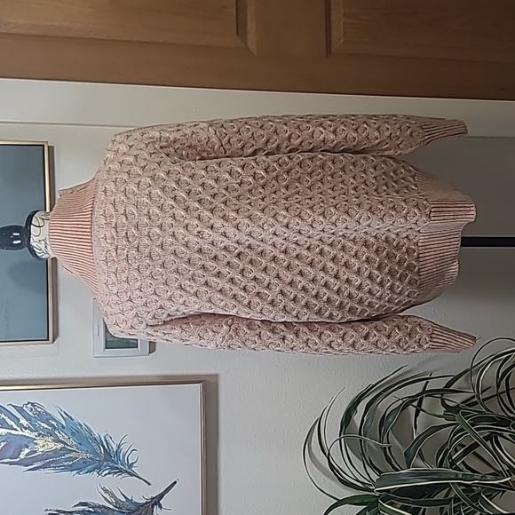 Knox Rose Chunky cable knit turtle neck sweater - Picture 7 of 12